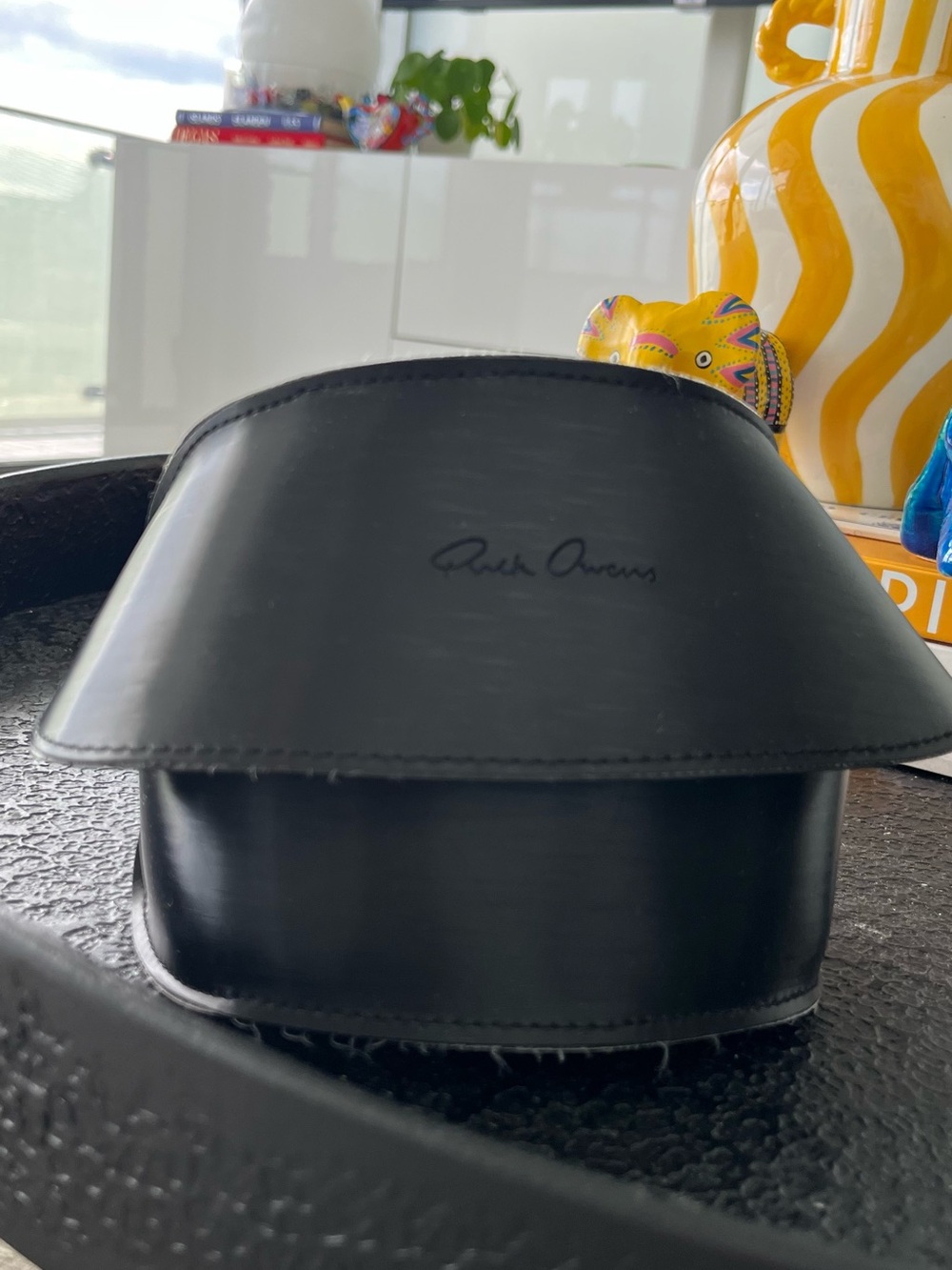 Rick Owens Black Sunglasses Case